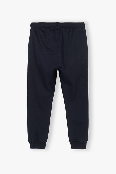 Regular sweatpants for boys, navy blue - Champion