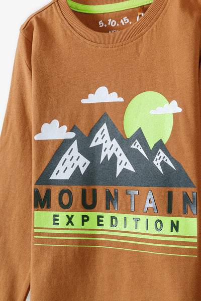 Orange T-Shirt - Mountain Expedition