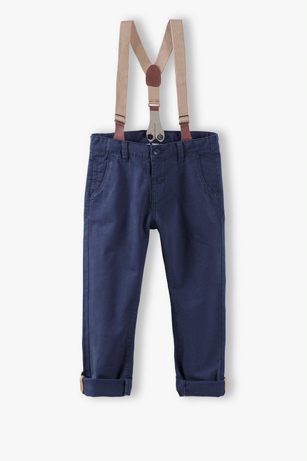Trousers with straps