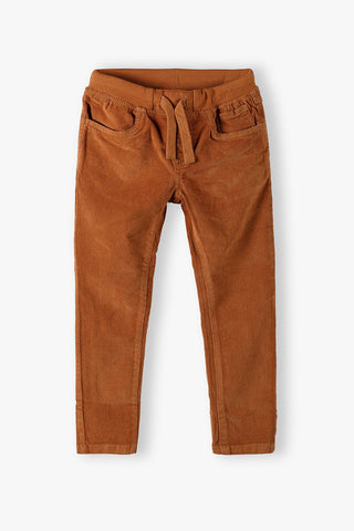 Boys' brown corduroy pants