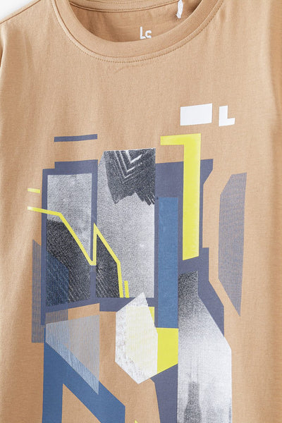 T-Shirt with a print