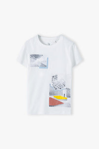 T-Shirt - Grey top with a print