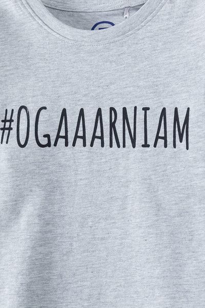 T-Shirt - with Ogaaarniam print