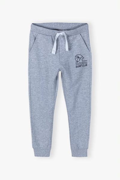 Sweatpants for a boy - gray