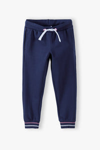 Girls' navy blue tracksuits