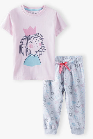 Cotton pajamas for a girl