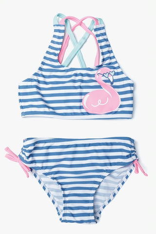 Swimsuit for girls Flamingos