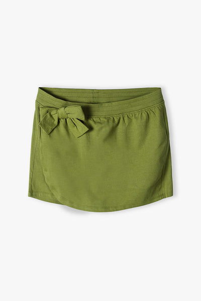 Green Skirt with a bow