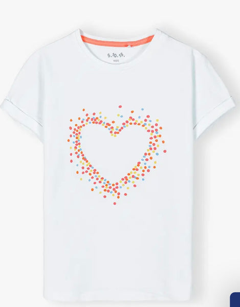Girls Blouse with a Heart